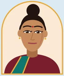 Asha, a Lumaarthi tutor
